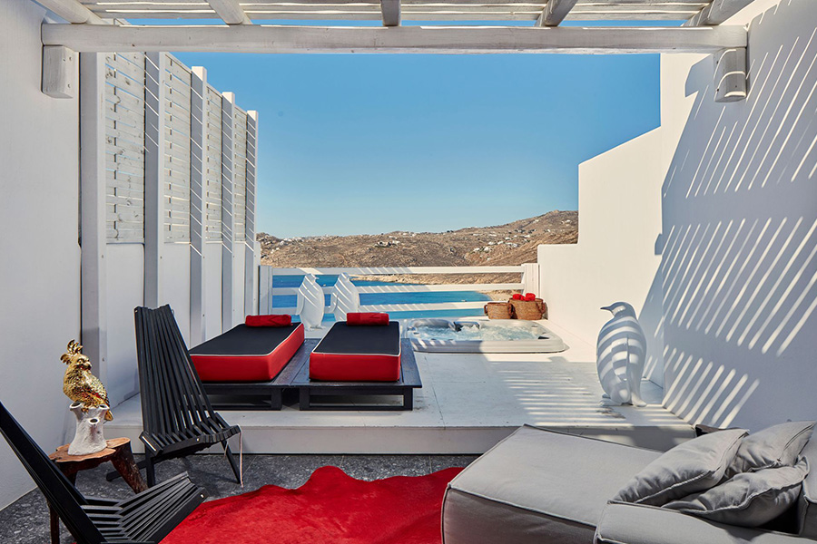 the king of villas rental mykonos luxury suites