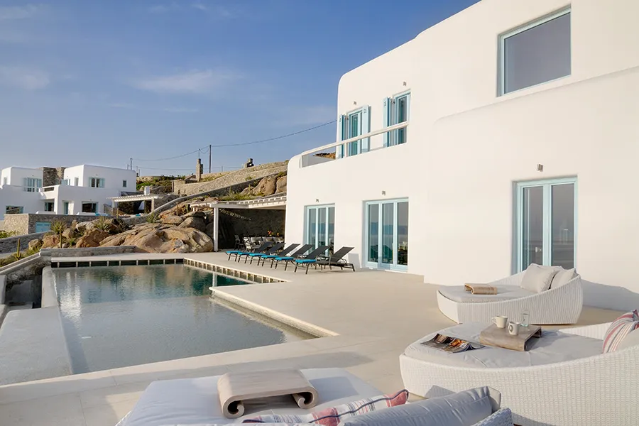 the king of villas rental mykonos