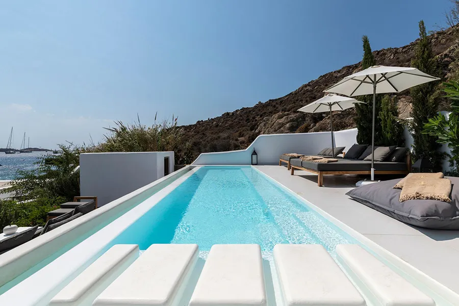 the king of villas rental mykonos