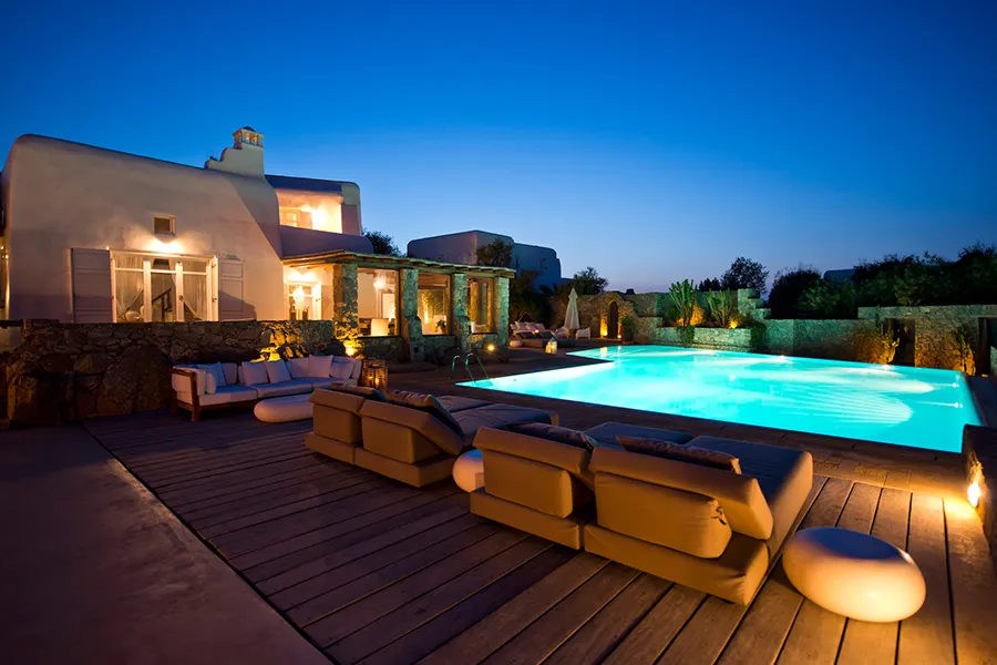 the king of villas rental mykonos