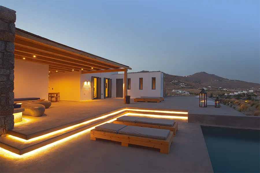the king of villas rental mykonos