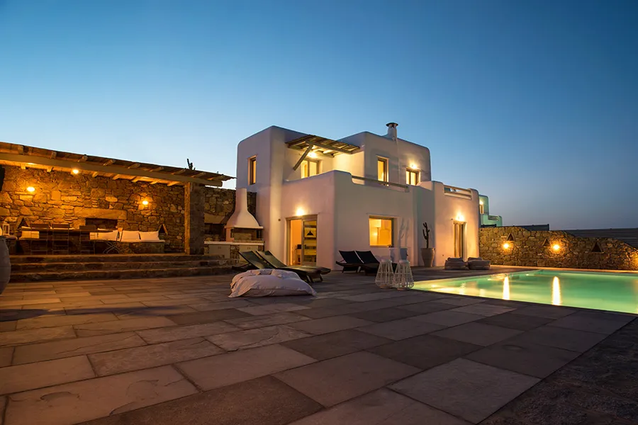 the king of villas rental mykonos