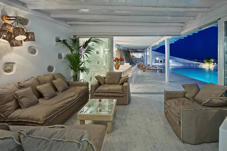 the king of villas rental mykonos