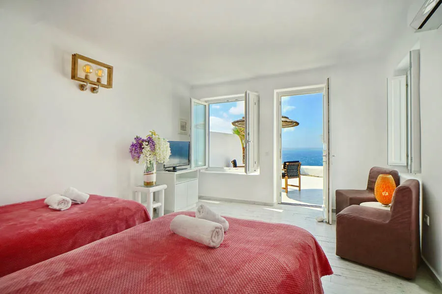 the king of villas rental mykonos