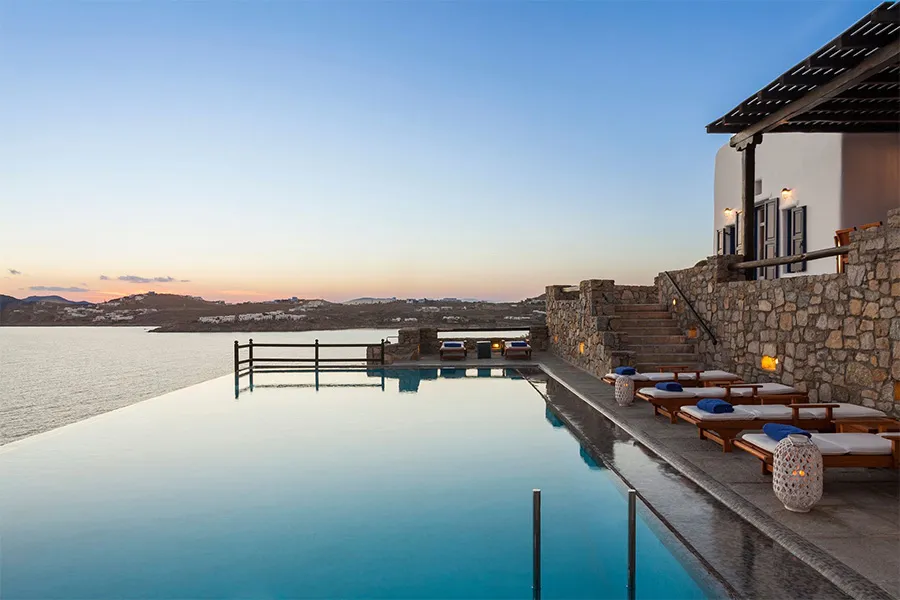 the king of villas rental mykonos