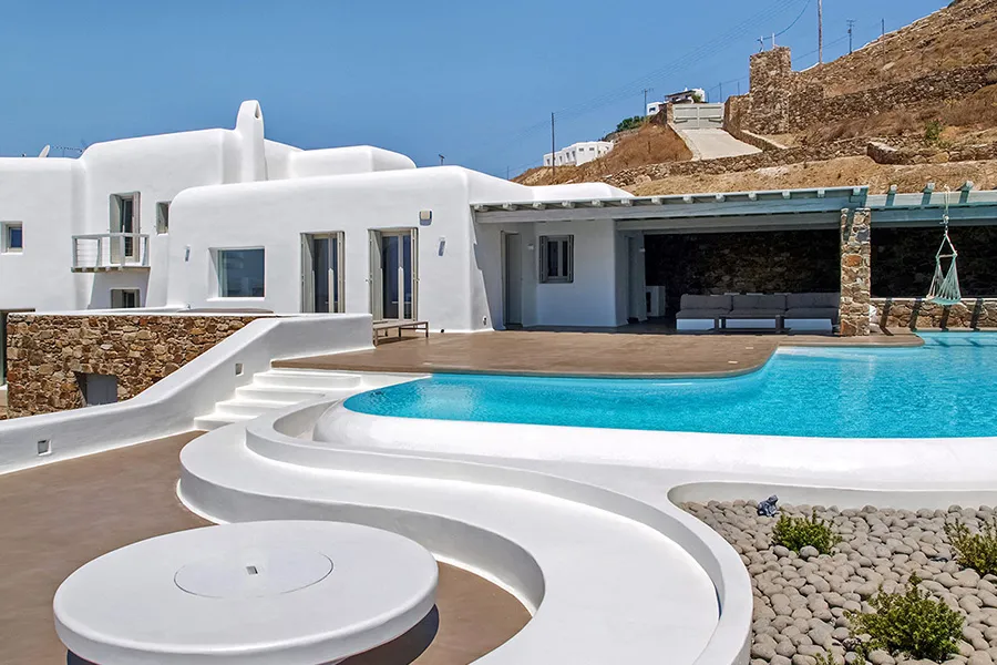 the king of villas rental mykonos