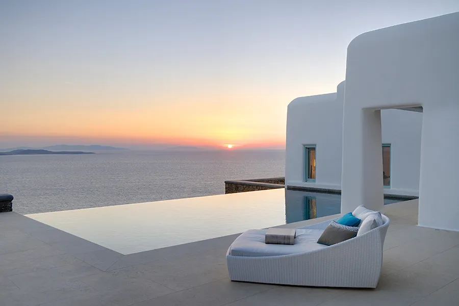 the king of villas rental mykonos