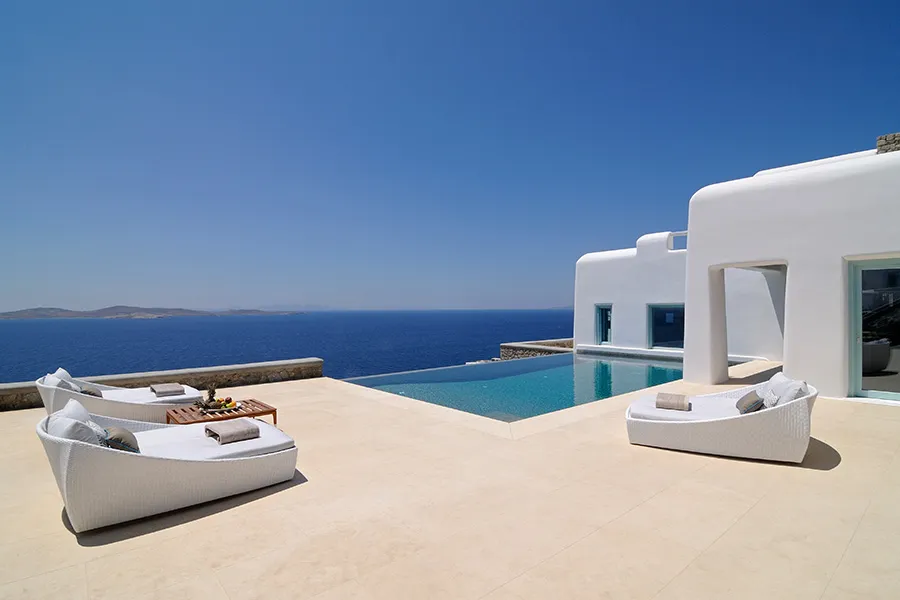 the king of villas rental mykonos