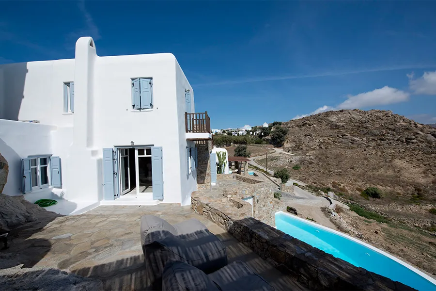 the king of villas rental mykonos