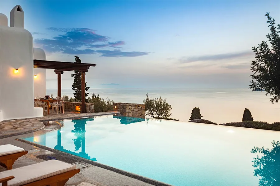 the king of villas rental mykonos