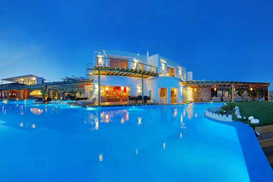 the king of villas rental mykonos
