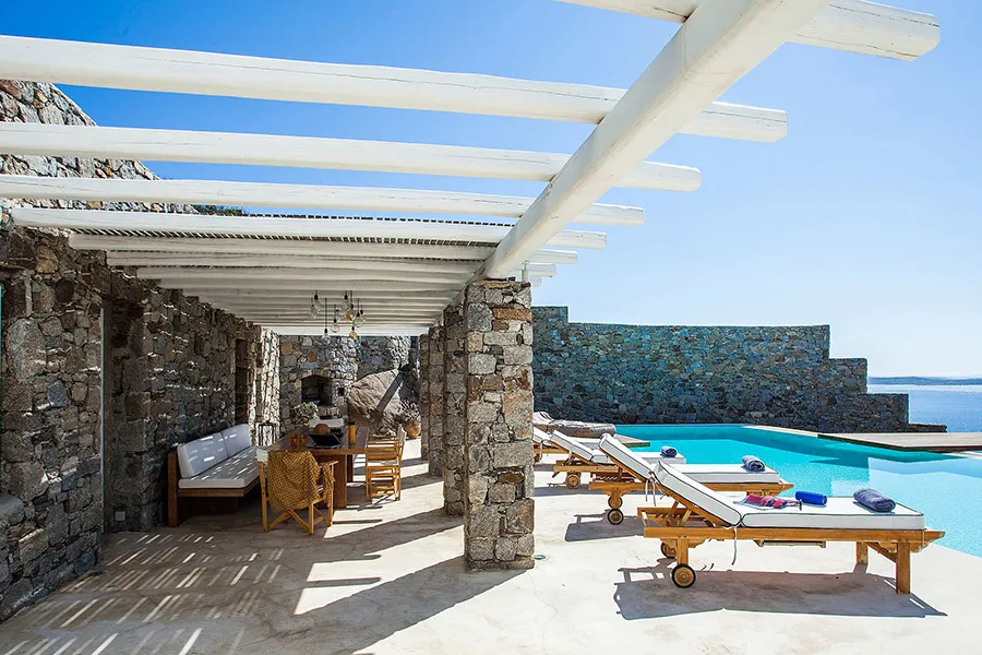 the king of villas rental mykonos