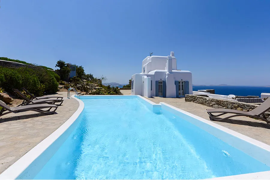 the king of villas rental mykonos