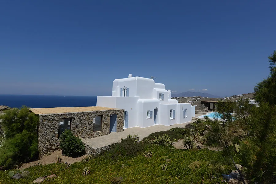 the king of villas rental mykonos