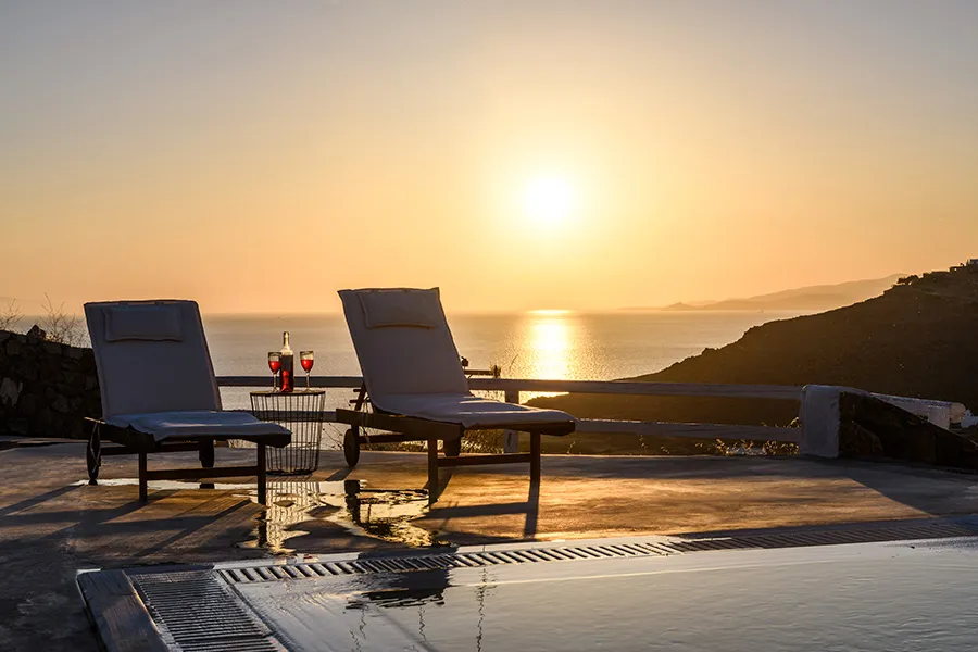 the king of villas rental mykonos