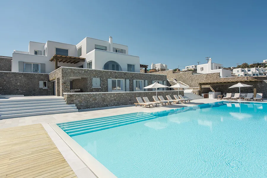 the king of villas rental mykonos