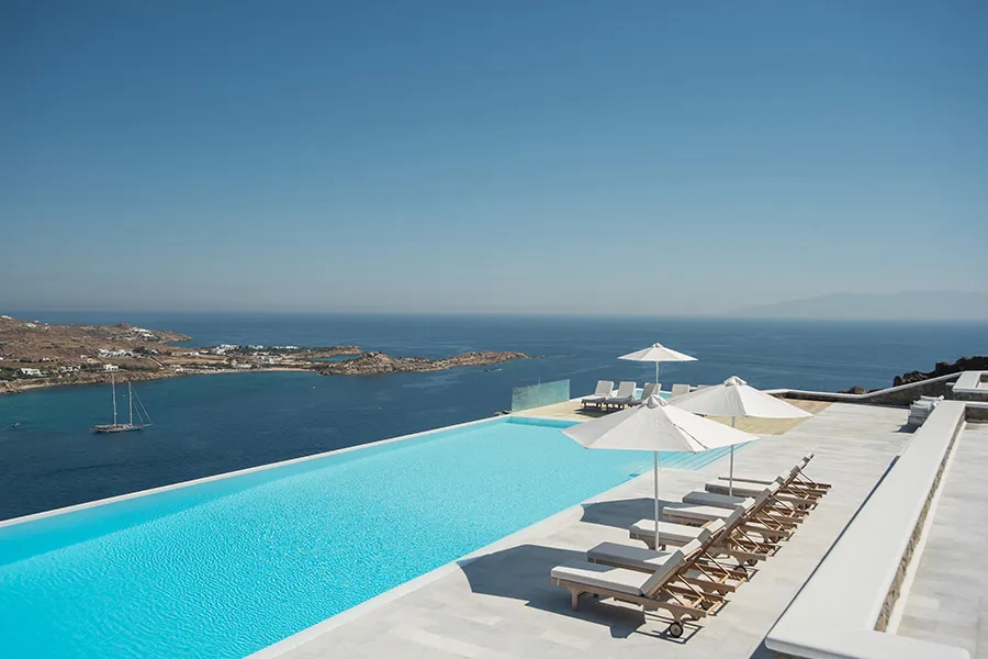 the king of villas rental mykonos