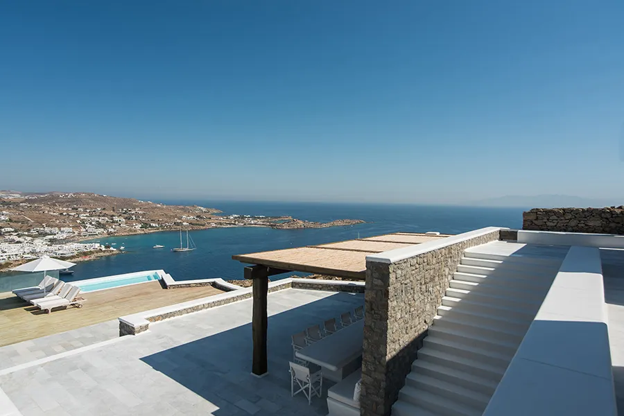 the king of villas rental mykonos