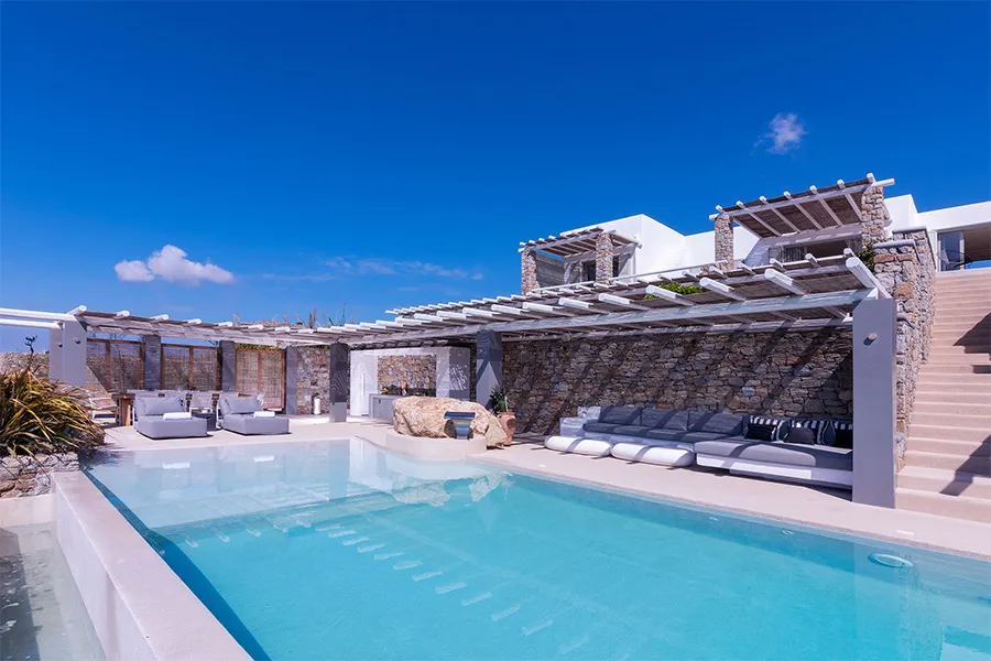 the king of villas rental mykonos
