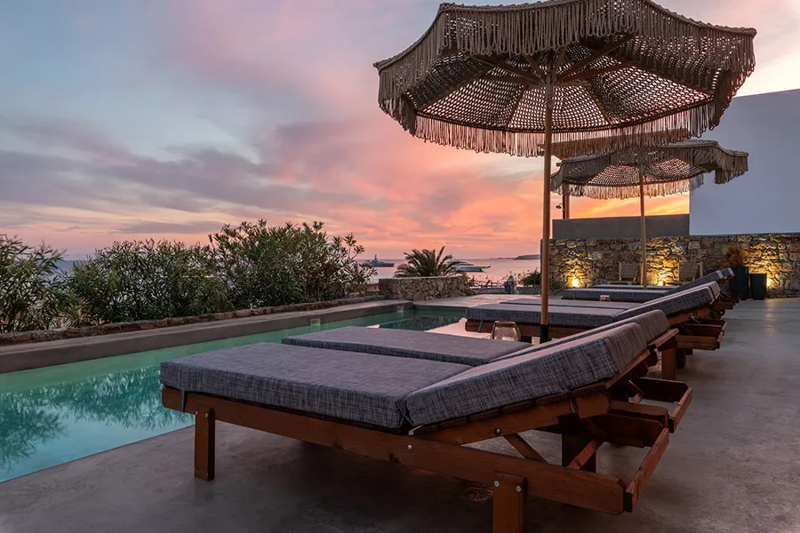 the king of villas rental mykonos
