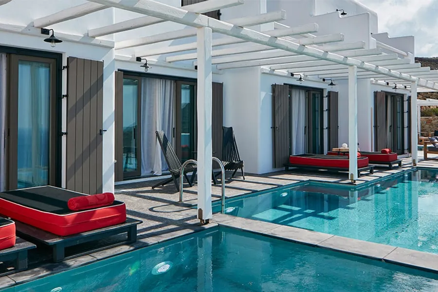 the king of villas rental mykonos
