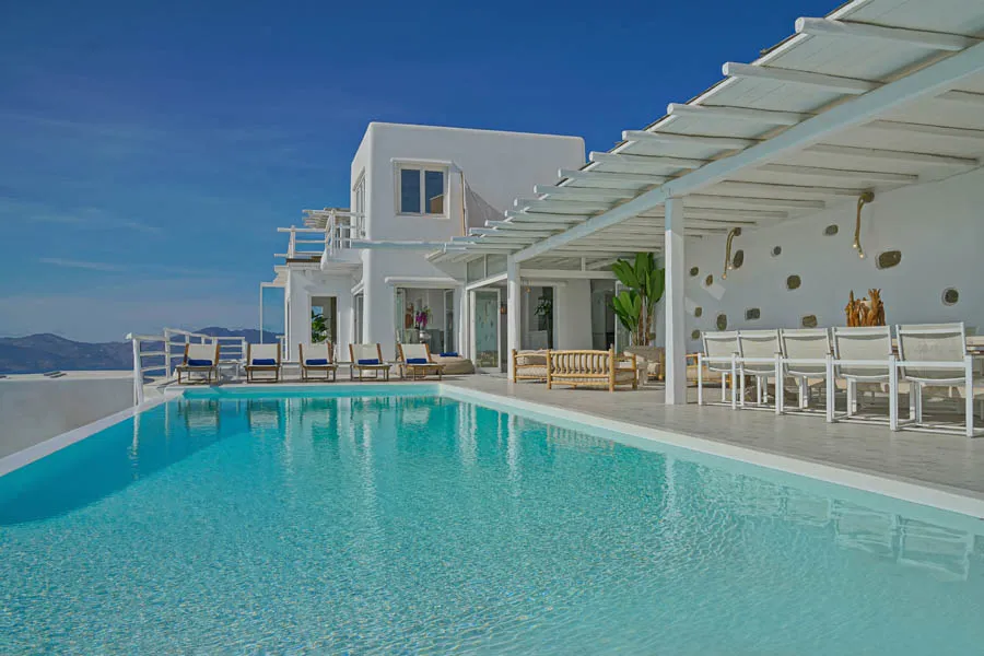 the king of villas rental mykonos
