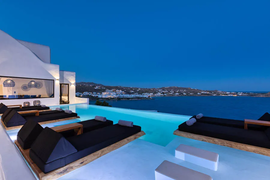 the king of villas rental mykonos