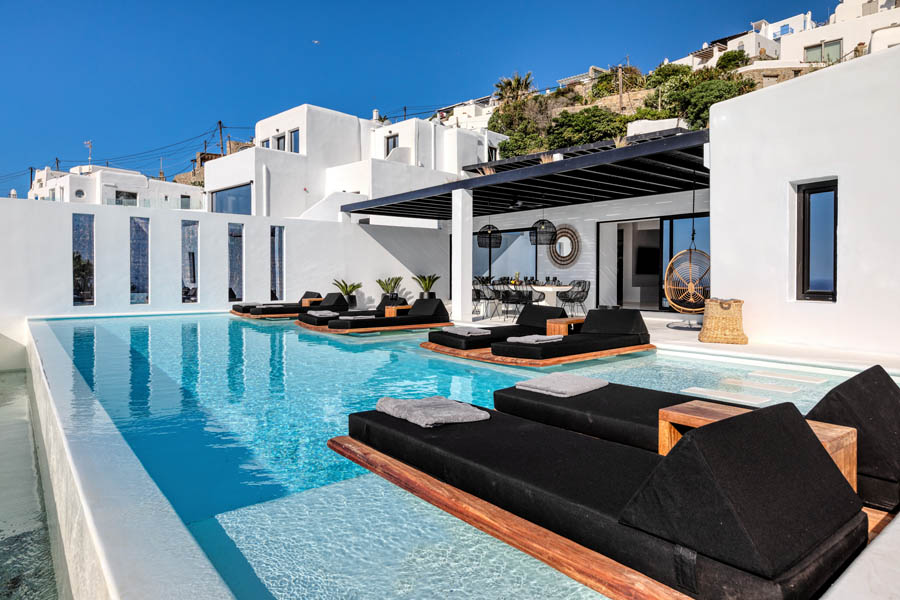 the king of villas rental mykonos