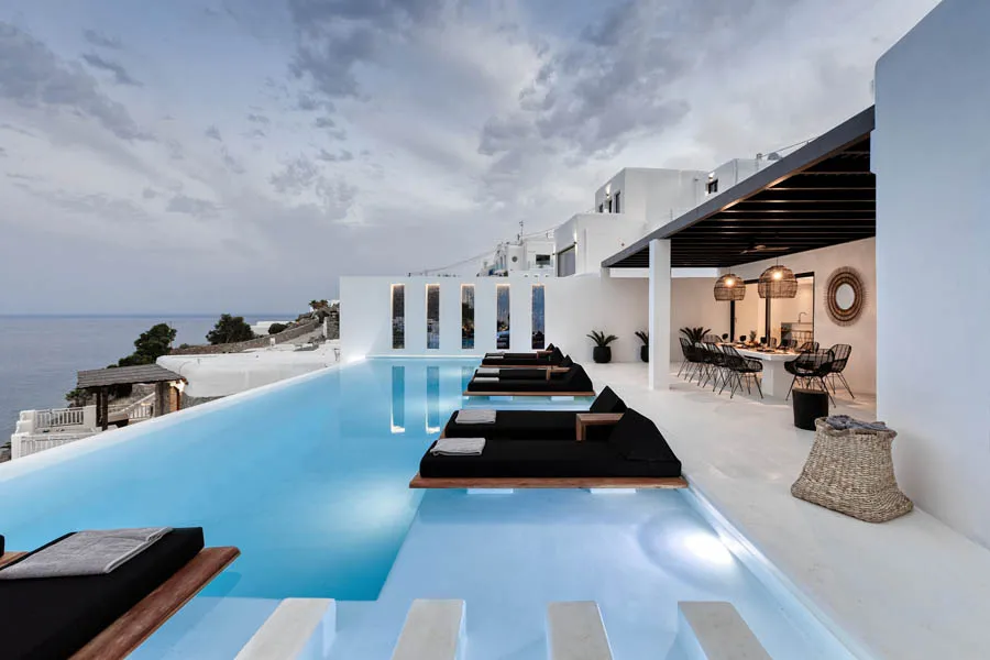 the king of villas rental mykonos