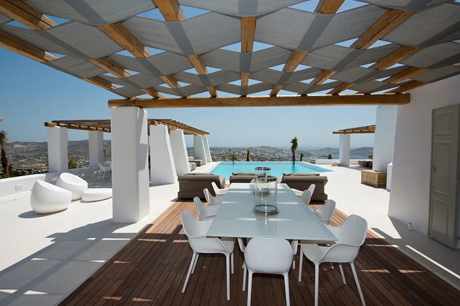the king of villas rental mykonos