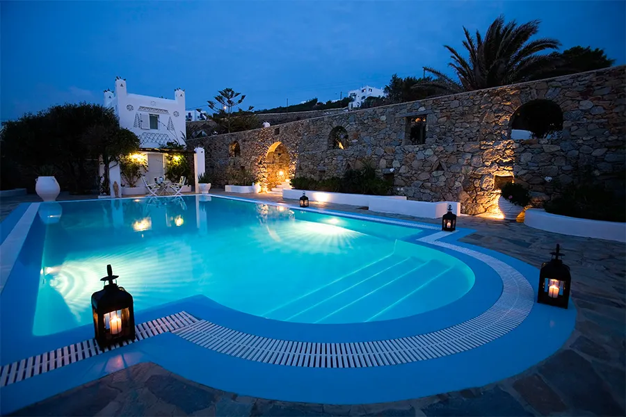 the king of villas rental mykonos