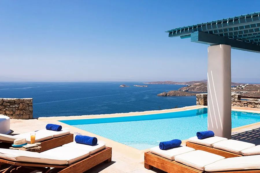 the king of villas rental mykonos
