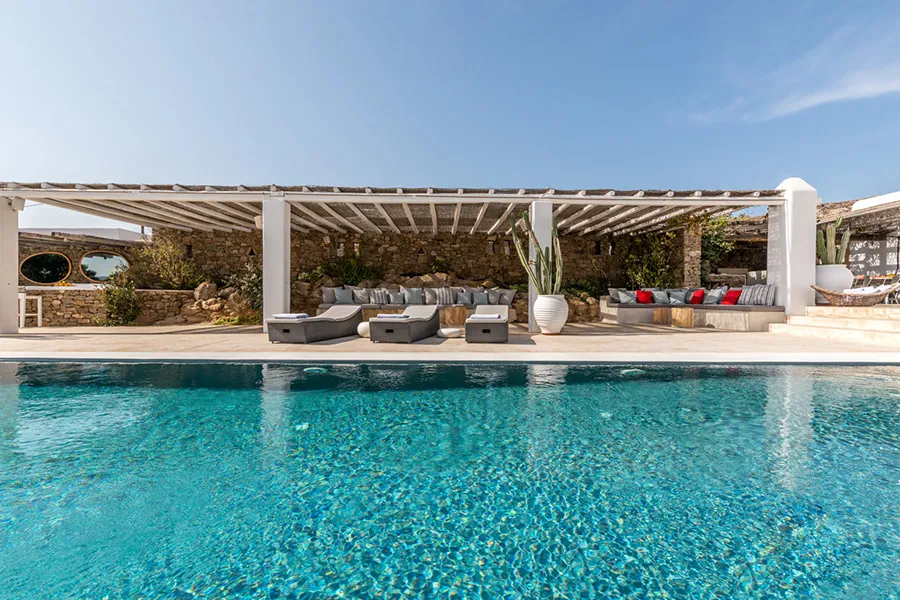 the king of villas rental mykonos