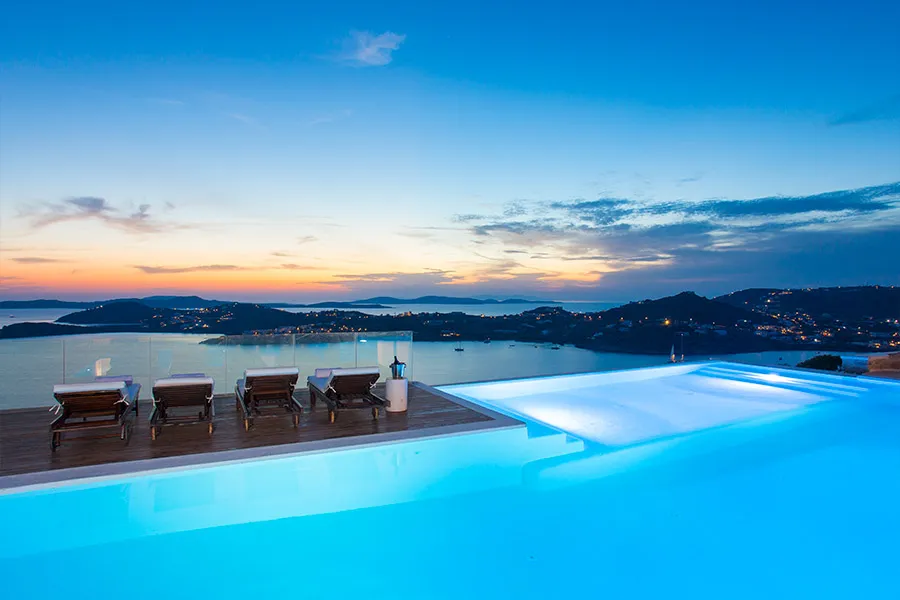 the king of villas rental mykonos luxury
