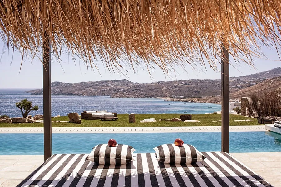 the king of villas rental mykonos