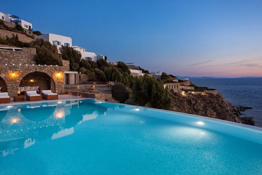 the king of villas rental mykonos