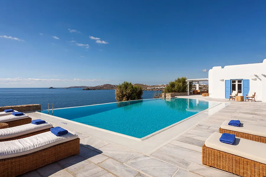the king of villas rental mykonos