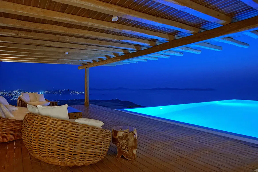 the king of villas rental mykonos